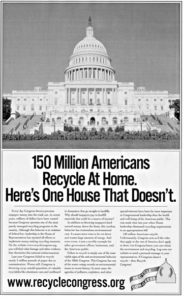 Recycle Congress Ad - Medium View
